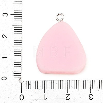 Opaque Resin Imitation Fruit Pendants RE-CBA3138-01E-P-1