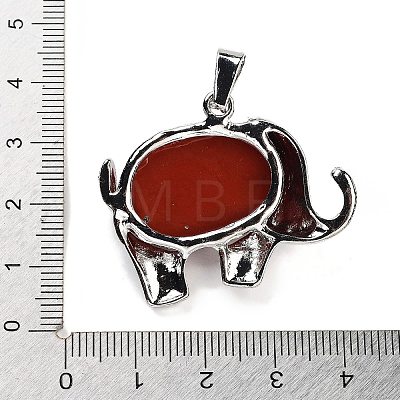 Natural Red Jasper Pendants G-G112-01P-07-1