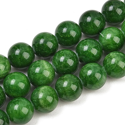 Natural Mashan Jade Graduated Beads Strands GG-CBA2AE1-A08-P-1