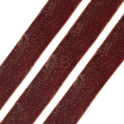 10 Yards Polyester Velvet Ribbon OCOR-TA0004-13E-1