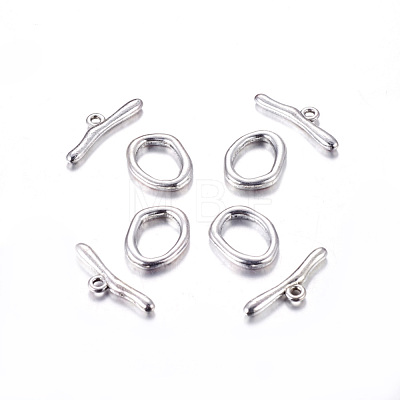 Alloy Toggle Clasps PALLOY-G014-AS-NF-1
