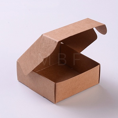 Kraft Paper Box CON-WH0068-78A-1
