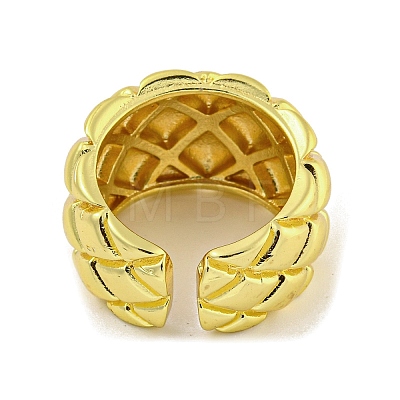 Brass Cuff Rings for Women RJEW-E294-02G-01-1