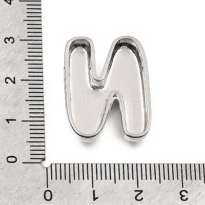 Brass Slide Charms KK-Z163-01P-N-1