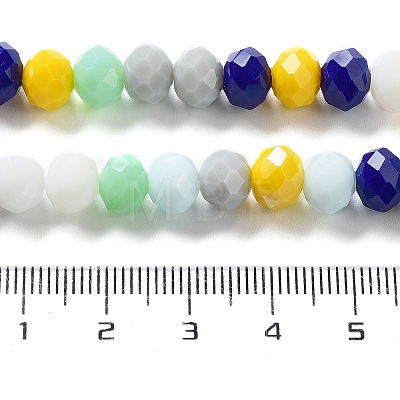 Glass Beads Strands EGLA-A034-M8mm-33-1