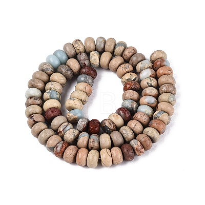 Natural Shoushan Stone Beads Strands G-N367-02A-09-1