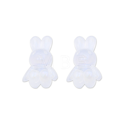 Transparent Acrylic Beads X-OACR-N008-172F-1