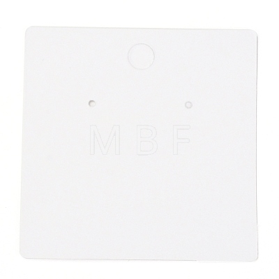 Square Cardboard Earring Display Cards CDIS-P004-15A-01-1