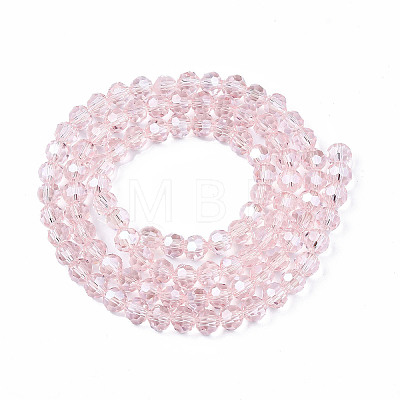 Electroplate Glass Bead Strands LS-EGLA-R015-4mm-9-1