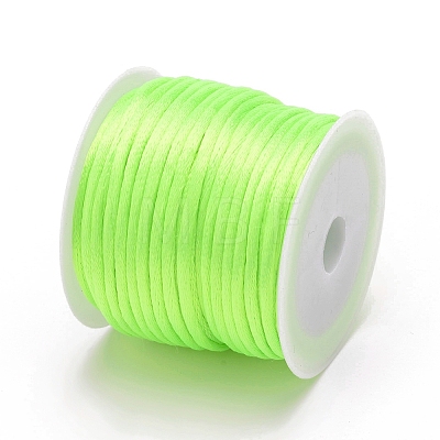Nylon Satin Rattail Cords NWIR-L006-1mm-24-1