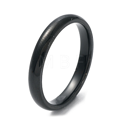 Ion Plating(IP) 304 Stainless Steel Flat Plain Band Rings STAS-I160-D-20mm-B-1