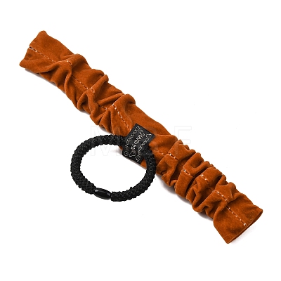 Polyester Elastic Hair Accessories AJEW-Z049-05A-1