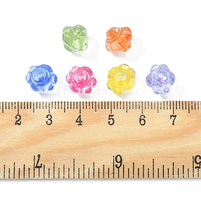 Transparent Acrylic Beads TACR-S154-20A-1