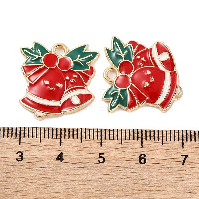 Christmas Theme Rack Plating Alloy Pendants FIND-M020-04G-01-1