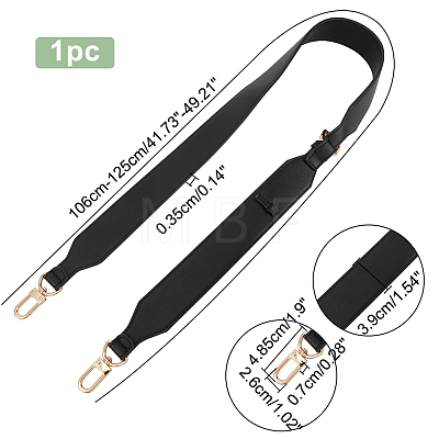 Adjustable PU Leather Wide Bag Straps FIND-WH0111-343A-1
