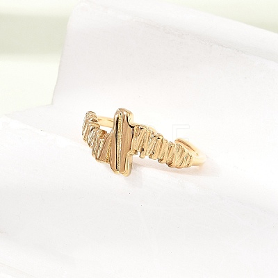 304 Stainless Steel Cuff Open Rings SA-CBAD22F-01G-G-1
