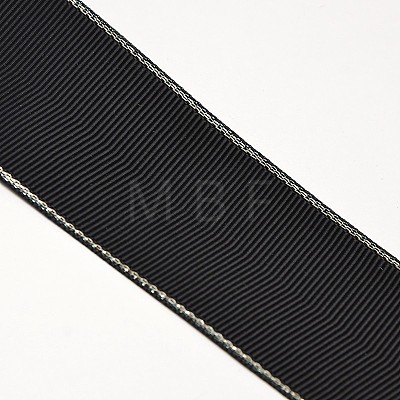 Wide Wired Grosgrain Ribbon for Gift Packing SRIB-L010-38mm-030-1