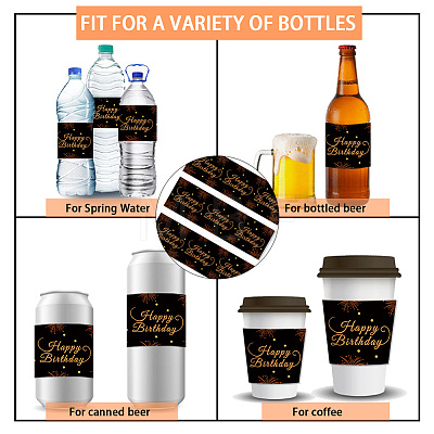 Bottle Label Adhesive Stickers DIY-WH0520-023-1