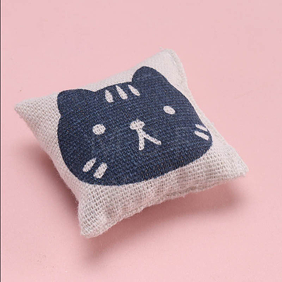 Mini Cotton Cat Pattern Pillow Cushions MIMO-PW0003-023B-01-1