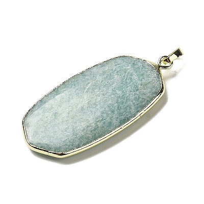 Natural Amazonite Pendants G-A099-01G-05-1