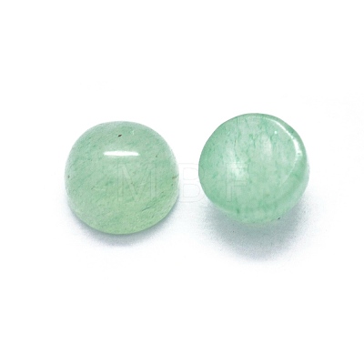 Natural Dyed & Heated Green Onyx Agate Cabochons G-O175-23-20-1