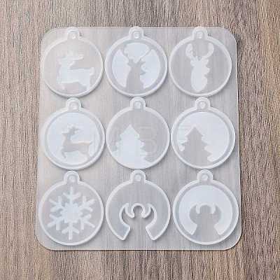 Christmas Series Pendant Silicone Molds SIL-B075-05B-1