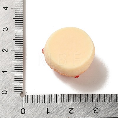 Opaque Resin Imitation Food Decoden Cabochons CRES-A058-02D-1