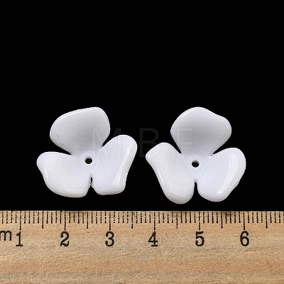 Opaque Acrylic Bead Caps OACR-G034-03L-1