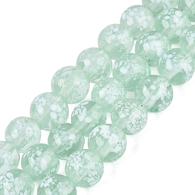 Handmade Lampwork Beads Strands LAMP-N037-07G-1