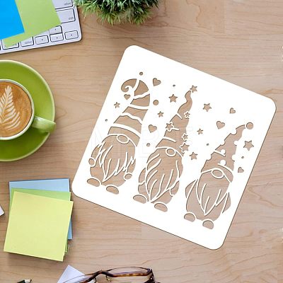 Large Plastic Reusable Drawing Painting Stencils Templates DIY-WH0202-076-1