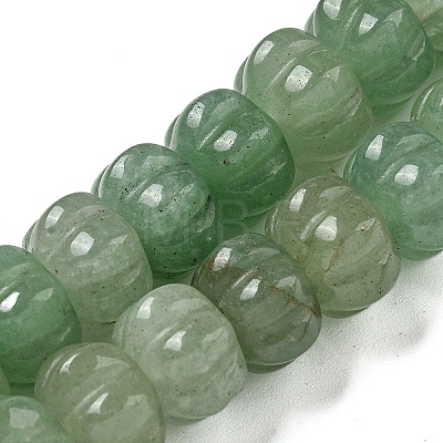 Natural Green Aventurine Beads Strands G-G142-A08-01-1