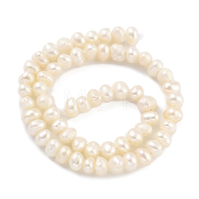 Natural Cultured Freshwater Pearl Beads Strands PEAR-C003-06B-1