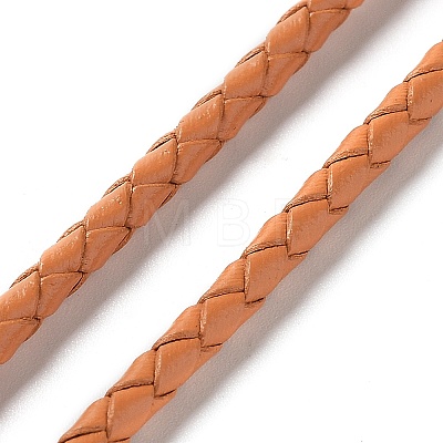 Braided Leather Cord VL3mm-30-1