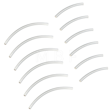 16Pcs Styles Tube 925 Sterling Silver Beads STER-GO0001-11-1