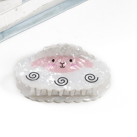 Animals PVC Claw Hair Clips PW-WG65630-03-1