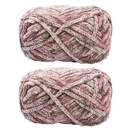 Soft Crocheting Polyester Yarn YCOR-FZC0001-01I-1