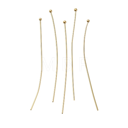 Brass Ball Head Pins KK-H502-03H-G-1