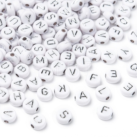 Plating Acrylic Beads PACR-Q112-07B-1