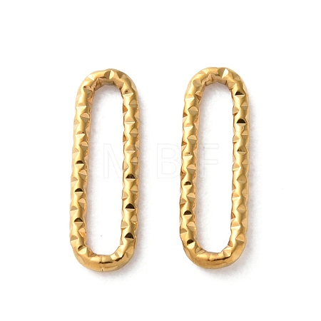 Ion Plating(IP) 304 Stainless Steel Linking Rings STAS-C114-08A-G-1