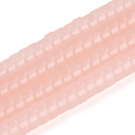 Imitation Jade Glass Beads Strands GLAA-N026-3x6mm-J02-1