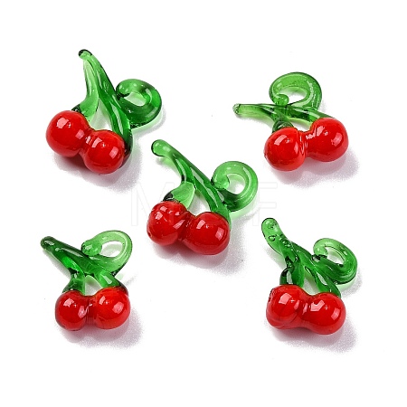 Fruit Food Glass Pendant RESI-U001-03C-1