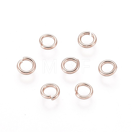 304 Stainless Steel Open Jump Rings STAS-O098-01RG-11-1