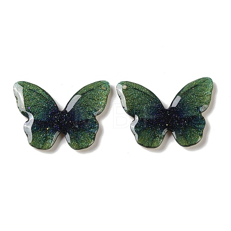 Trsnaprent Epoxy Resin Pendants RE-CBA2911-01H-1