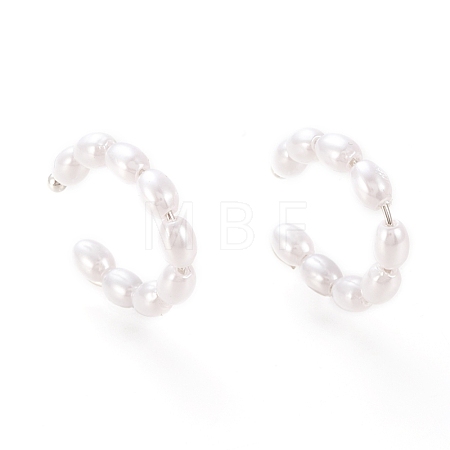 Brass Cuff Earrings EJEW-I249-21P-1