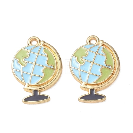 Alloy with Enamel Pendants AL-CBAE84A-02E-01-1