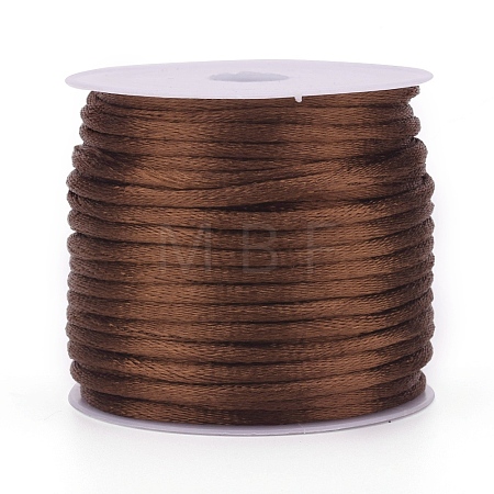 Nylon Satin Rattail Cords NWIR-L006-1mm-19-1