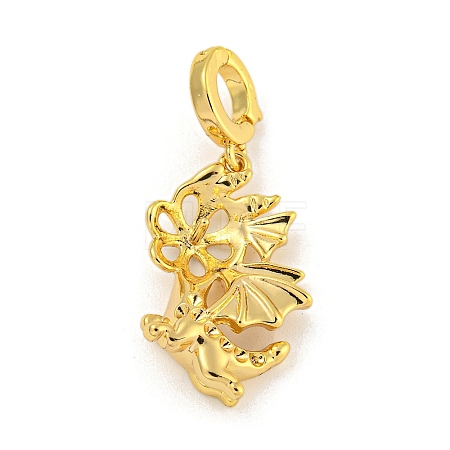 Long-Lasting Plated Brass Pendant Bails LS-KK-O008-02B-G-1
