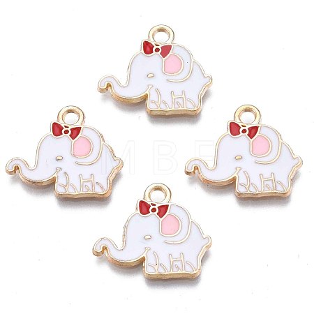 Alloy Enamel Pendants ENAM-N048-007C-1