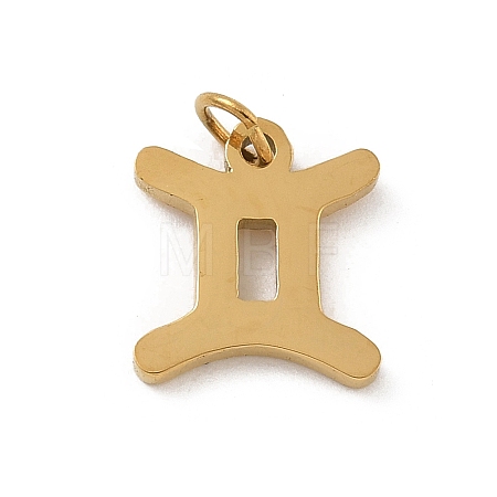 304 Stainless Steel Charms STAS-R001-04G-03-1