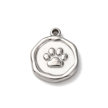 304 Stainless Steel Pendants STAS-I348-02P-01-1